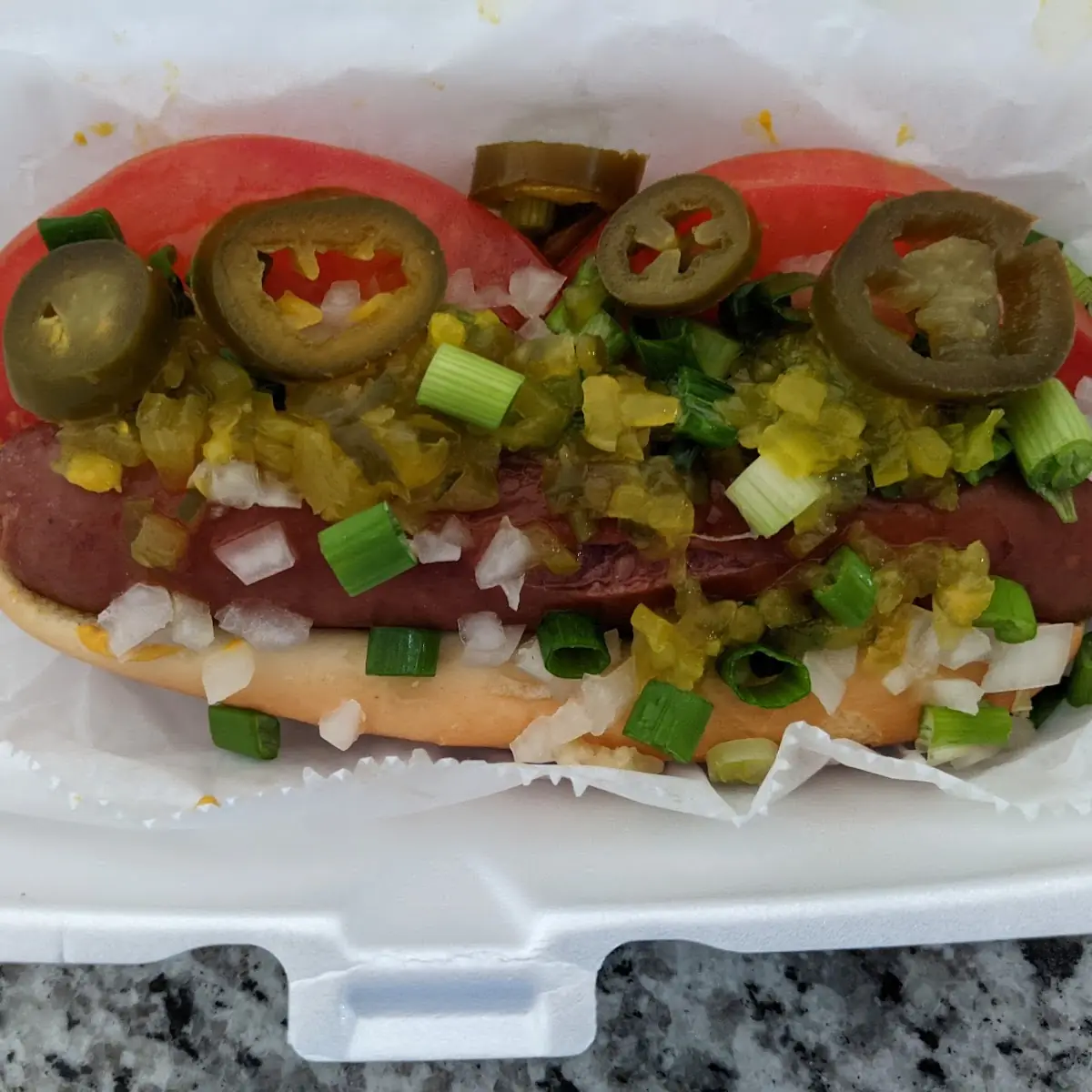 Chi-Town Beef Hot Dog