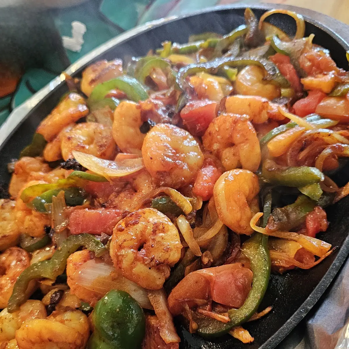 Shrimp Fajitas