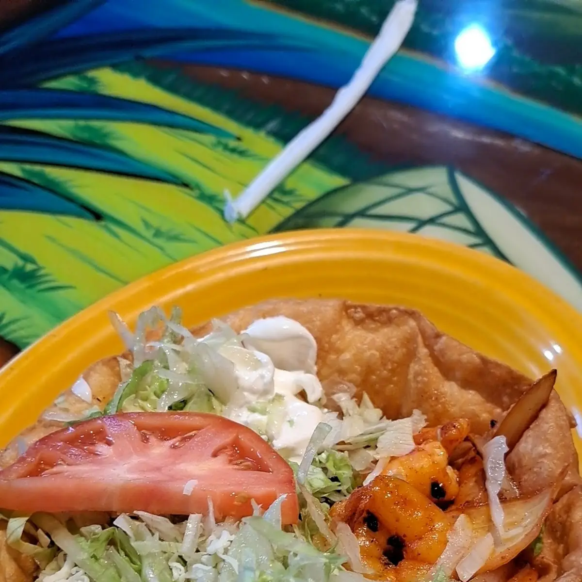 Shrimp Taco Salad
