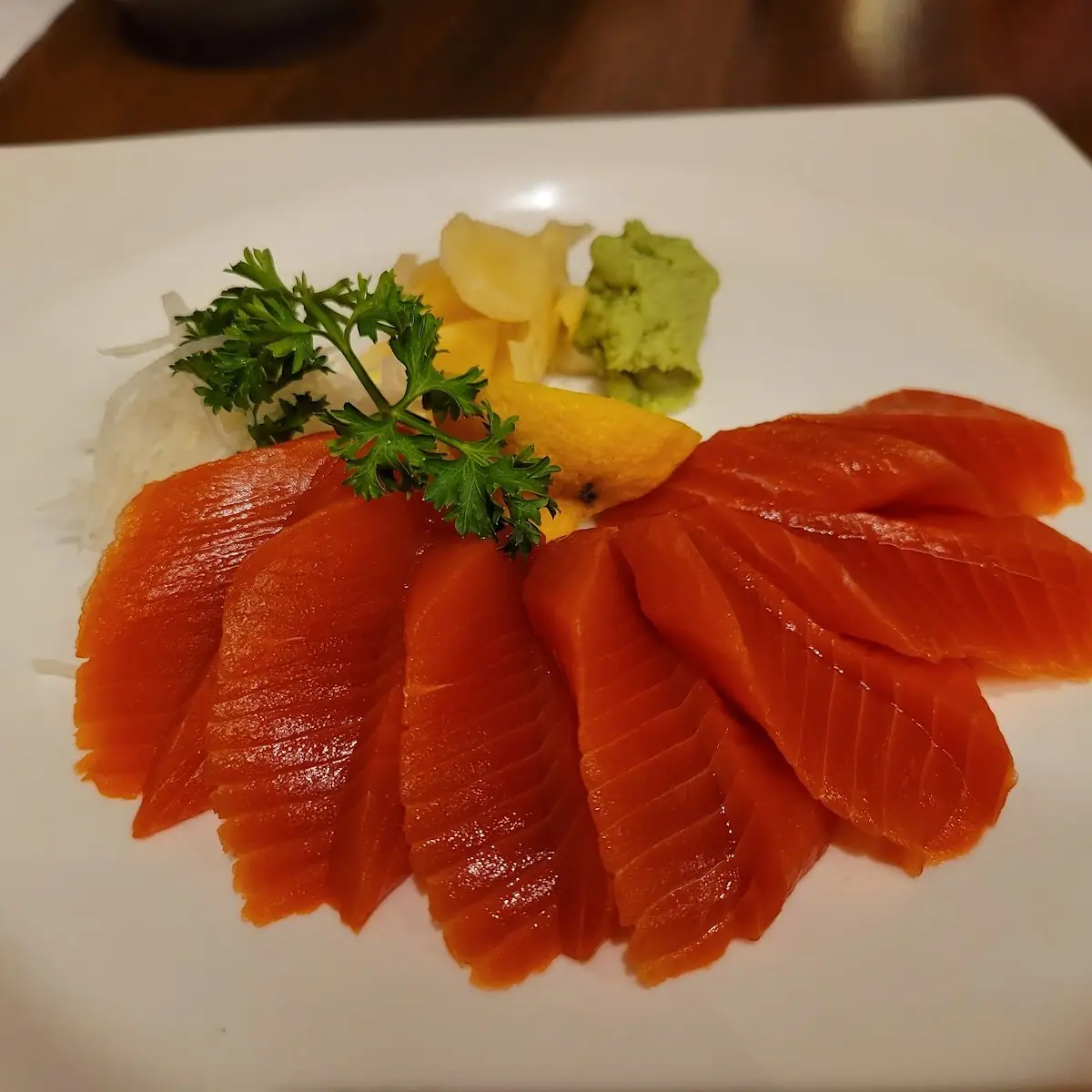 Sockeye Salmon Sashimi
