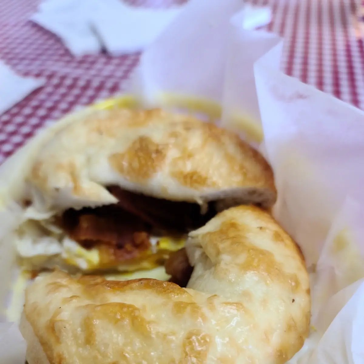 Bacon Egg and Cheese Croissant