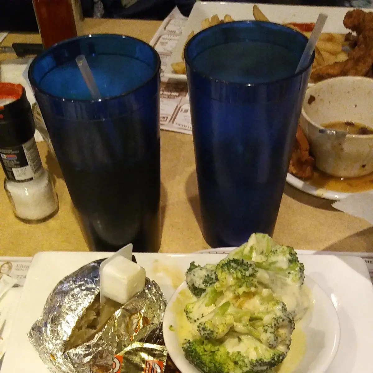 Chicken Breast Baked Potato and Broccoli
