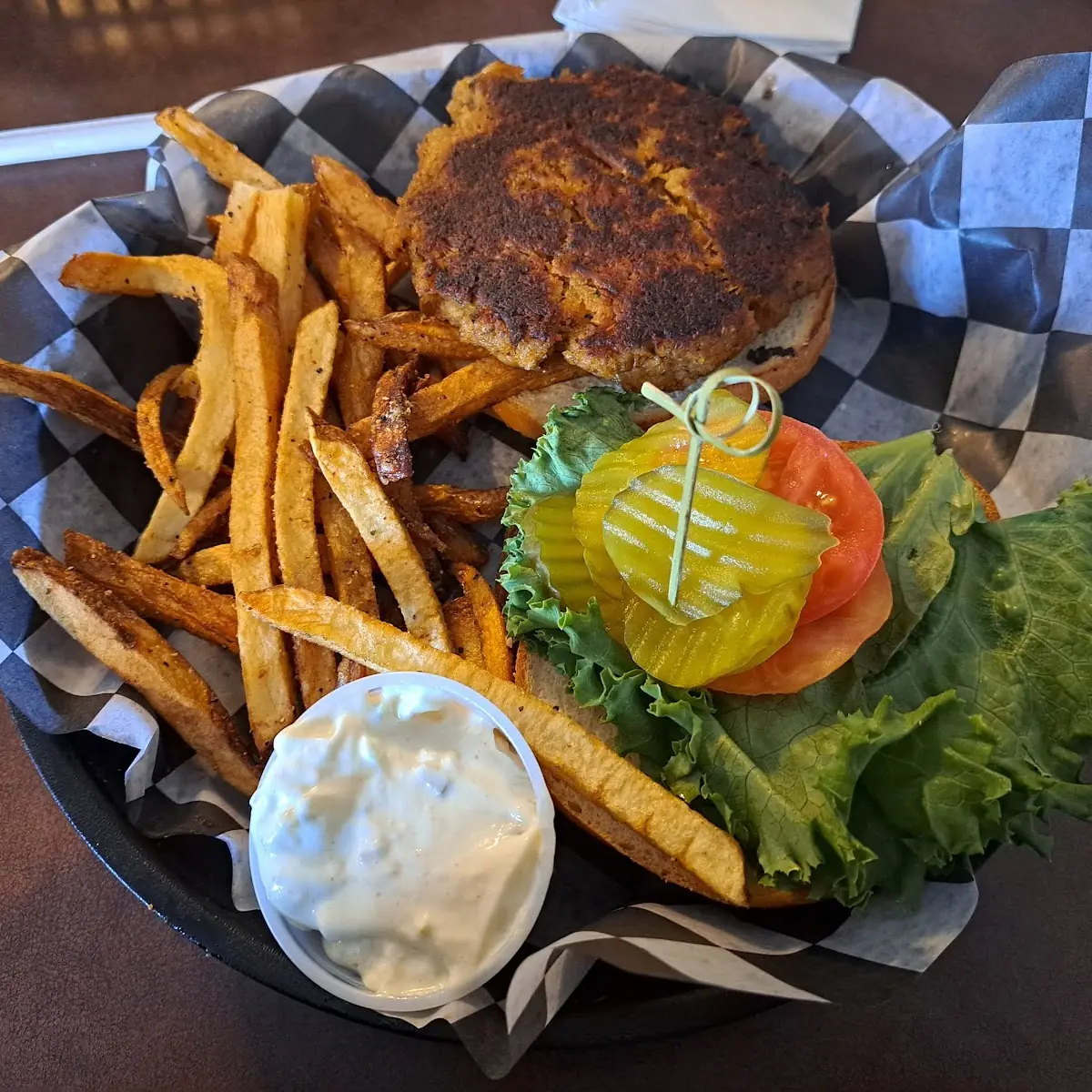 Crab Cake Sandwich