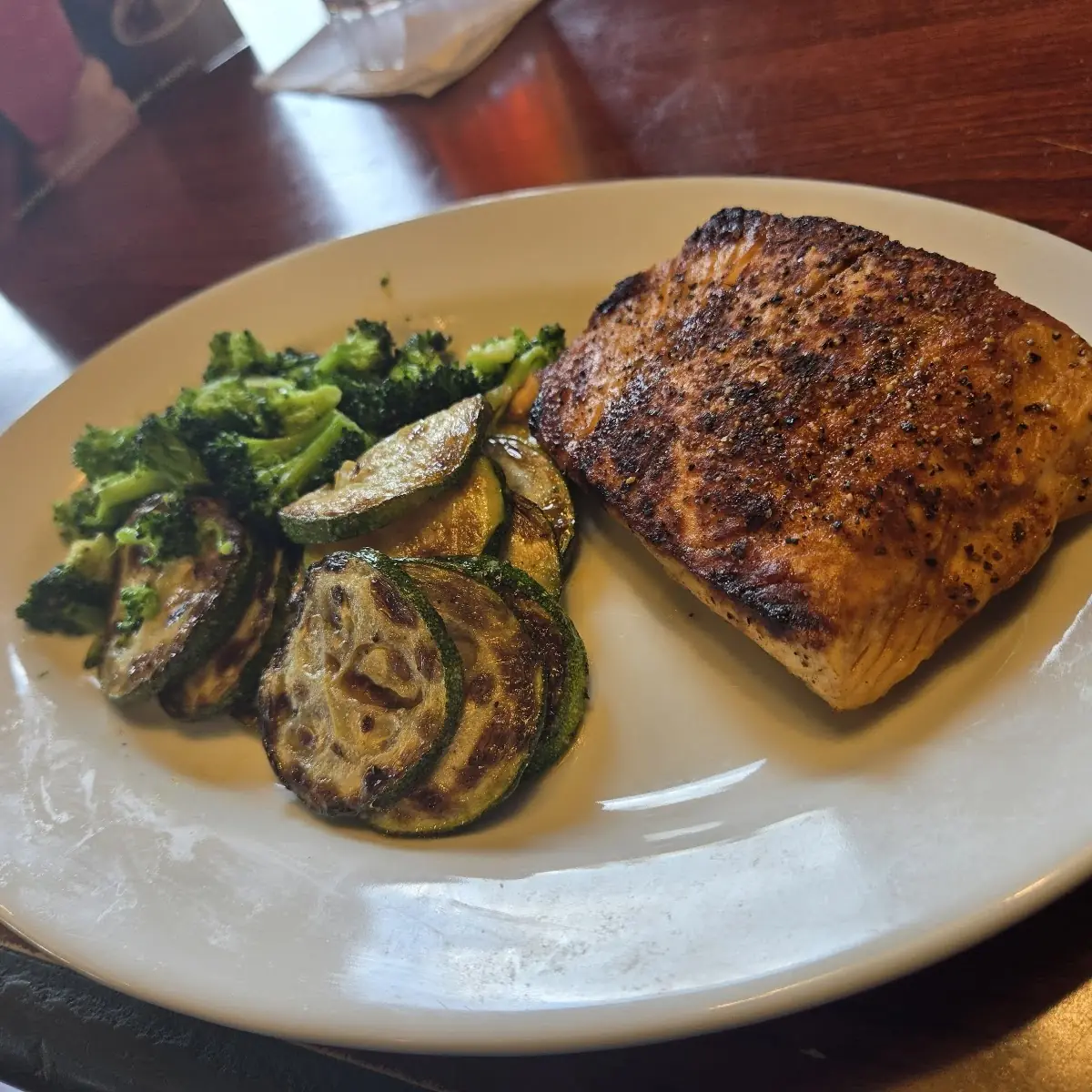 Bourbon Glazed Salmon