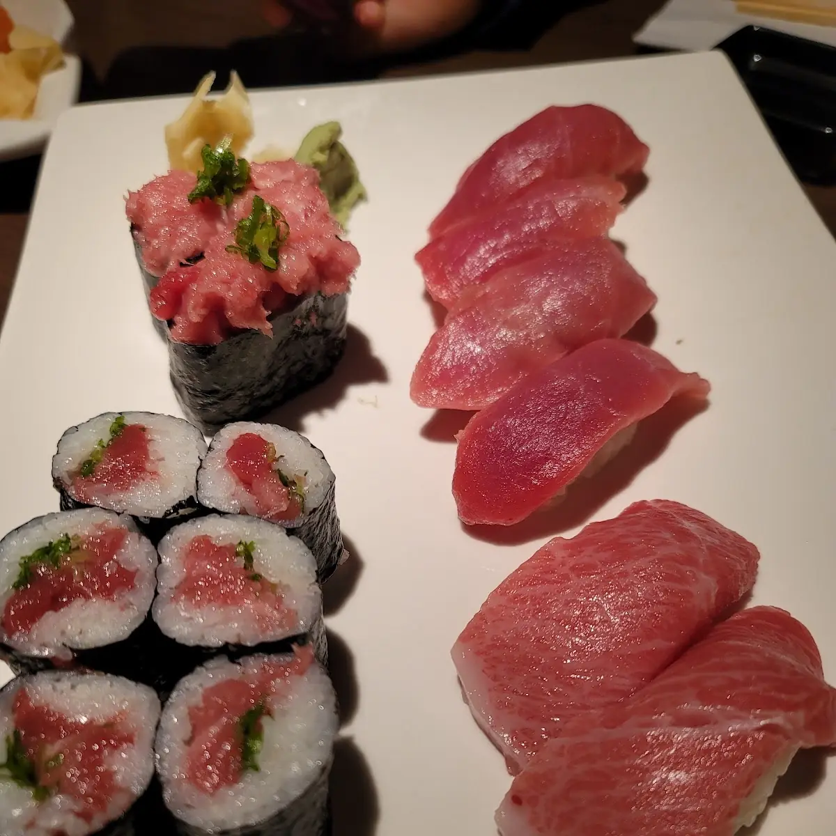 Toro Nigiri and Gunkan