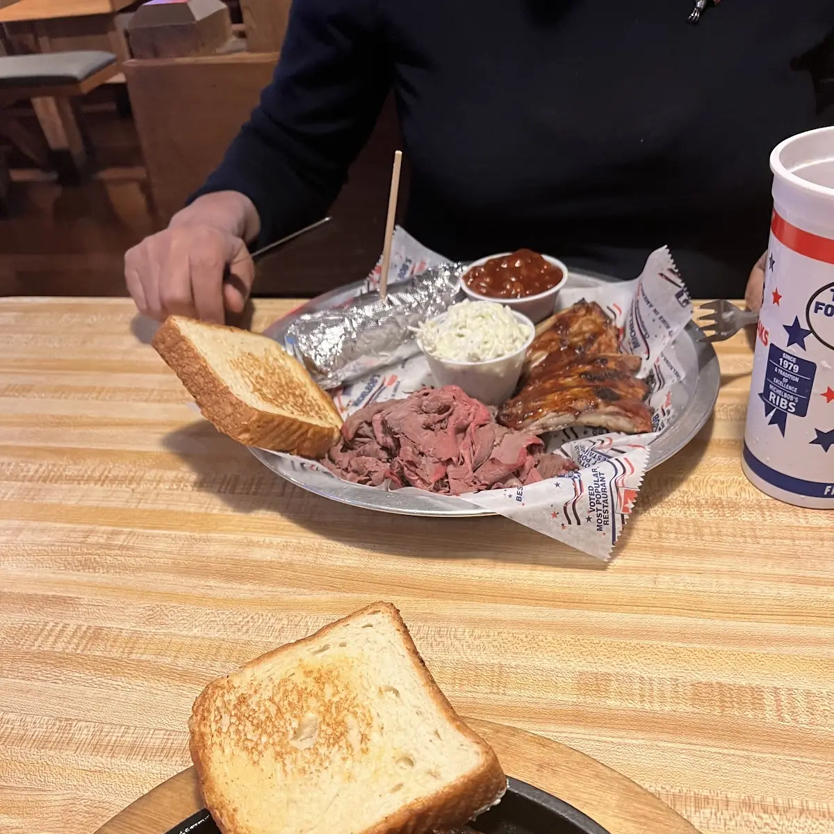 Spare Rib Full Rack Dinner