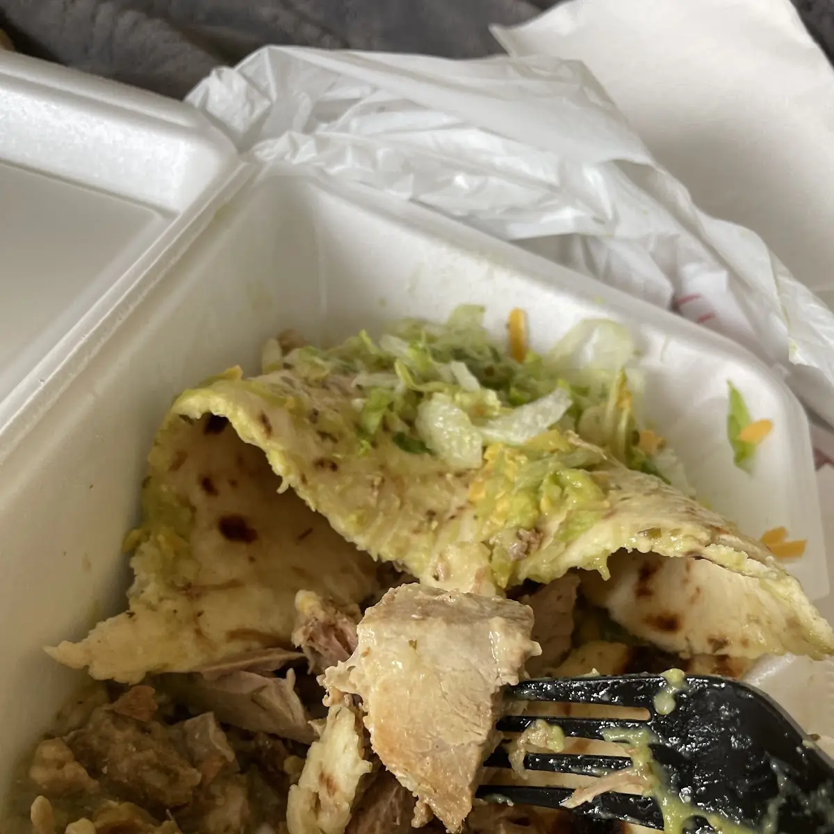 Braised Pork Carnitas Burrito