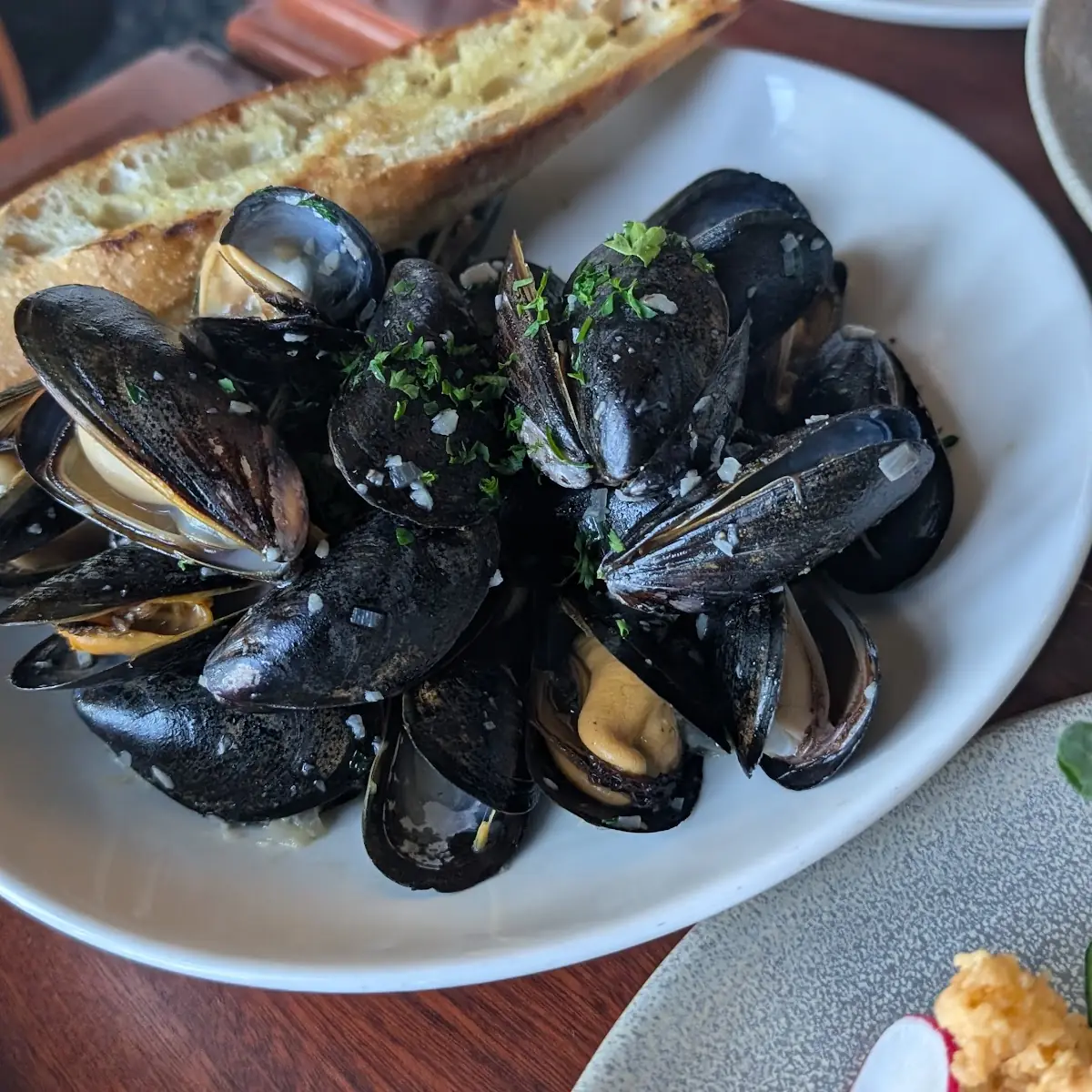 Mussels & Chorizo, The Snug