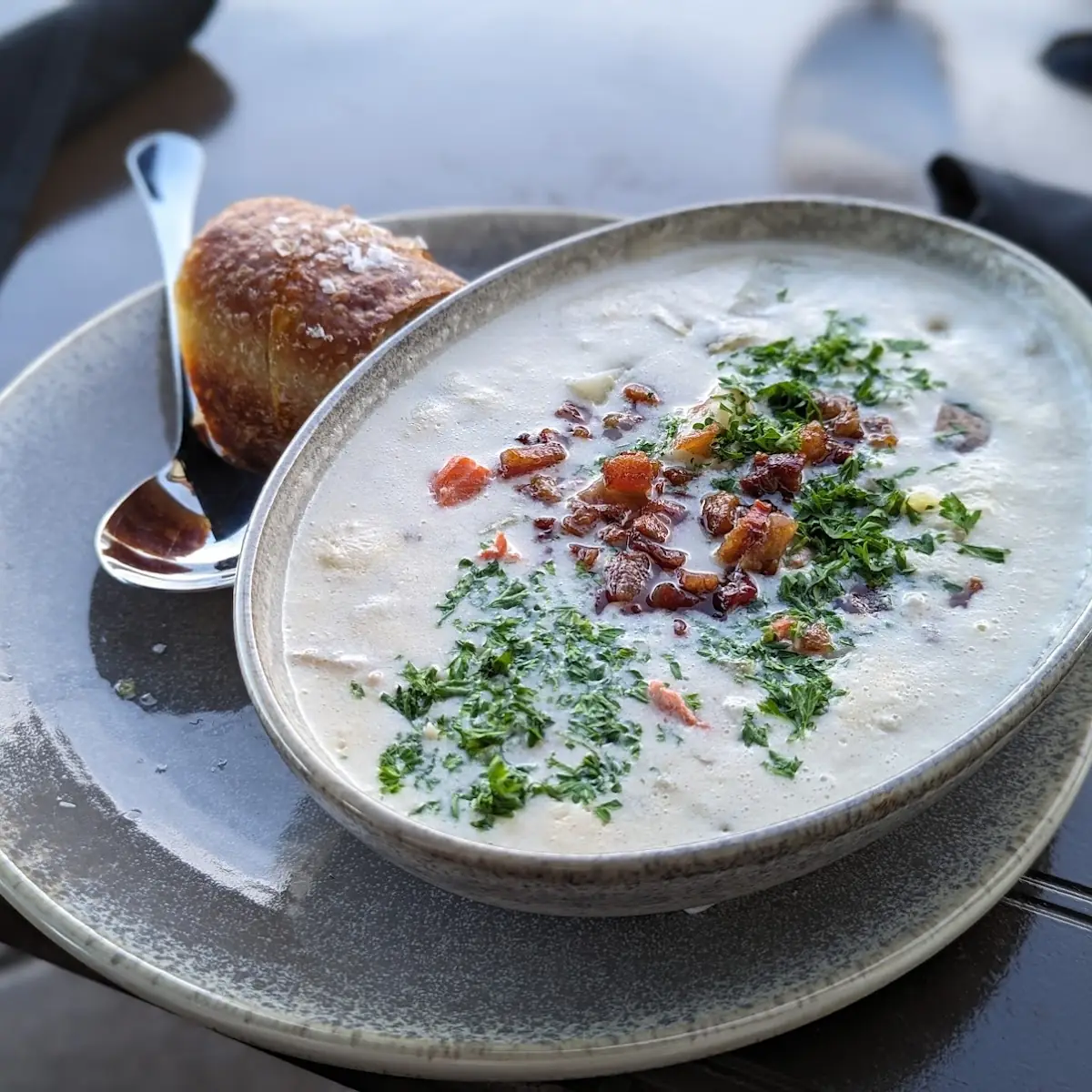 Seafood Chowder, The Snug
