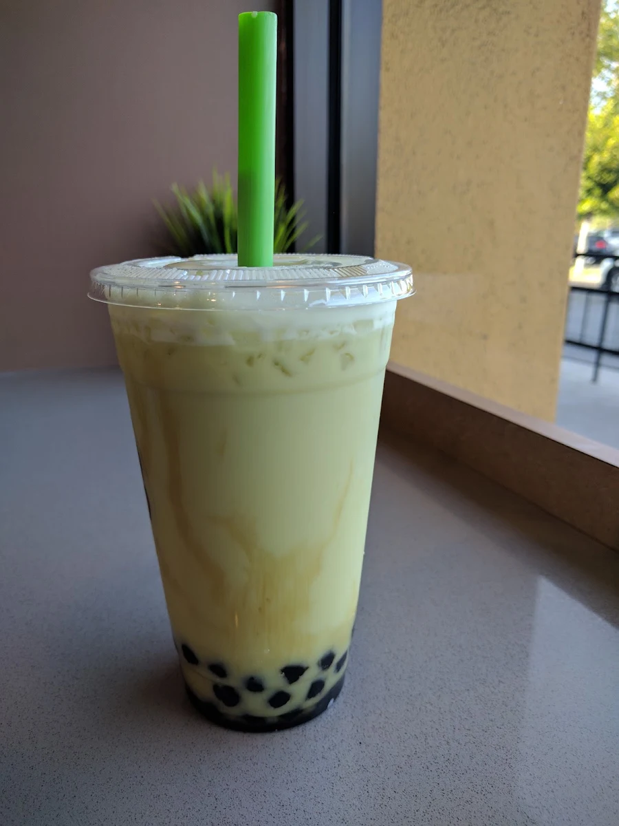 Honeydew Milk Green Tea