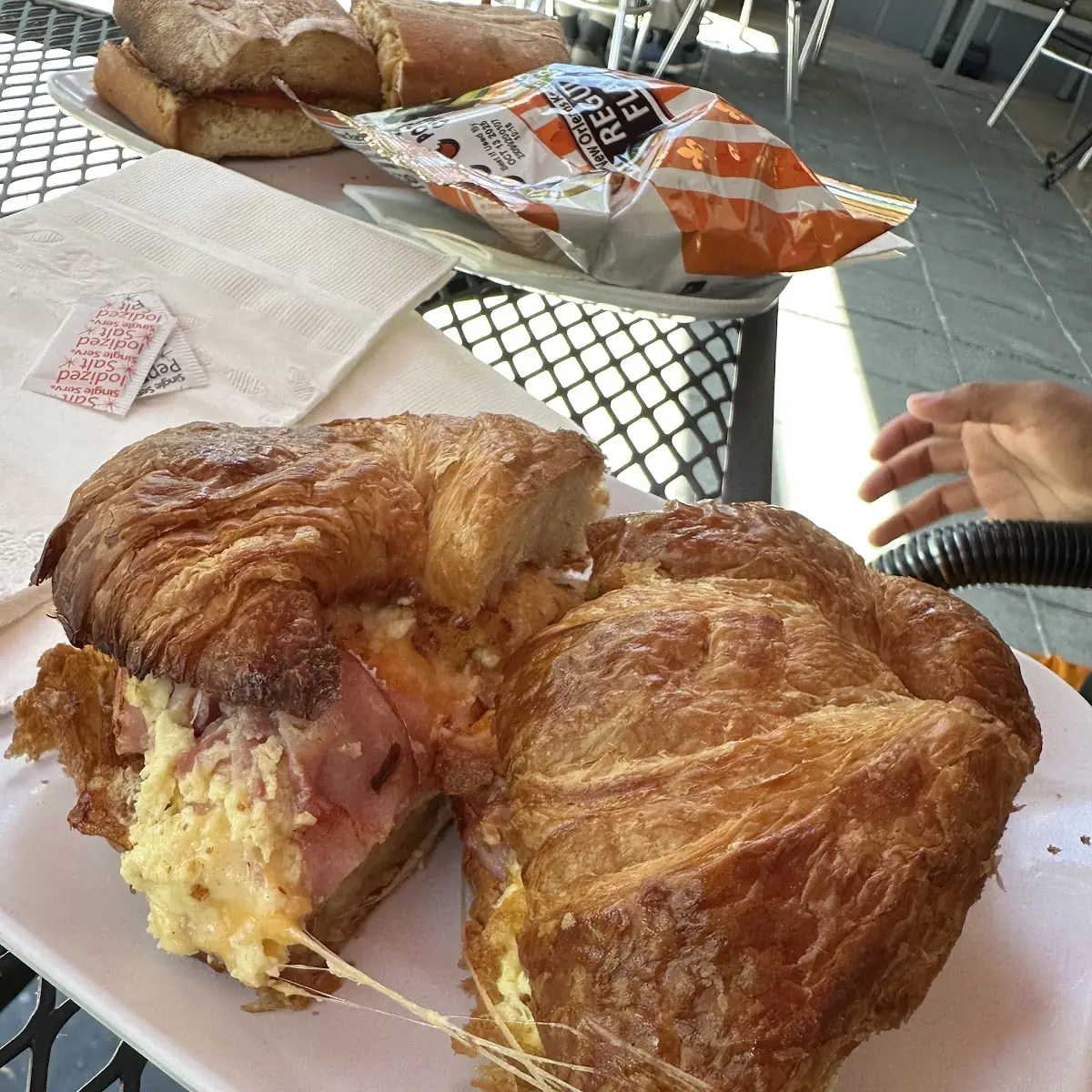 Ham & Swiss Croissant