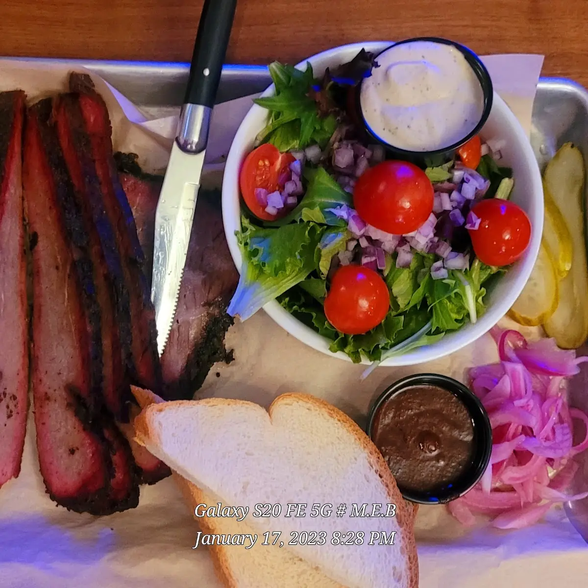 1 2pound Brisket Plate