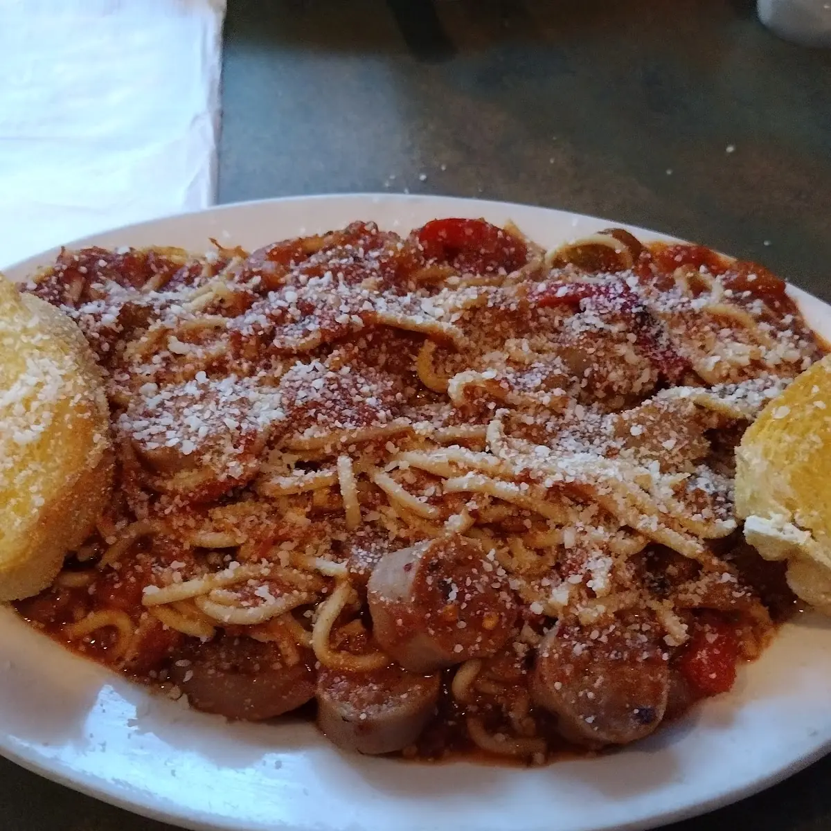 Sausage & Peppers Pasta