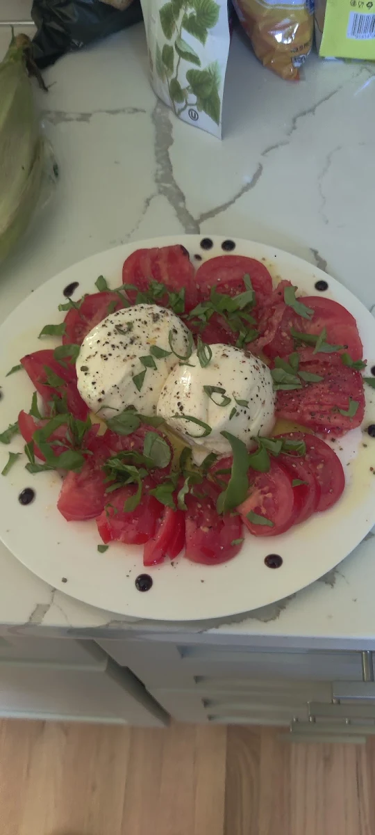 Burata Caprese Salad