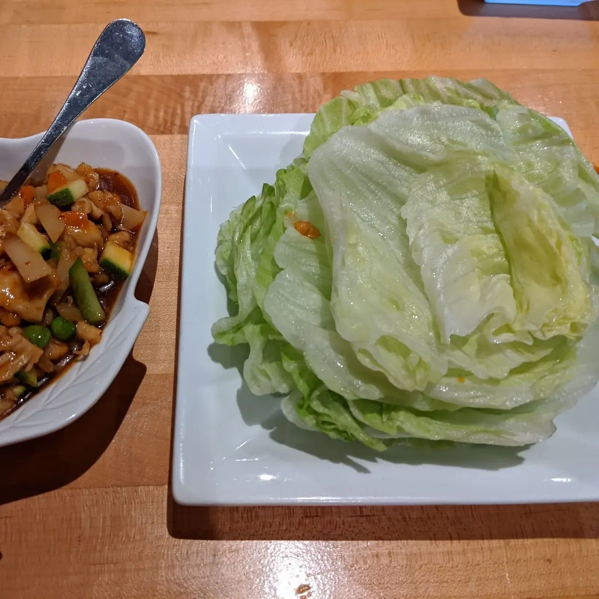Chicken Lettuce Wraps