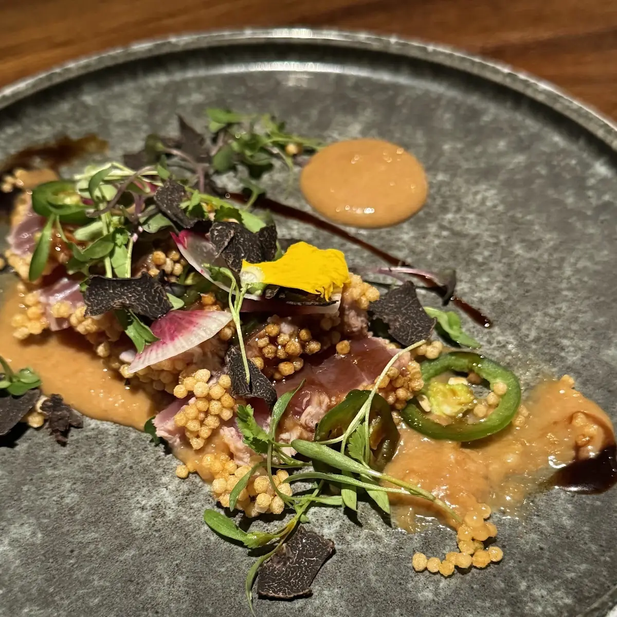 Seared Tuna Truffle