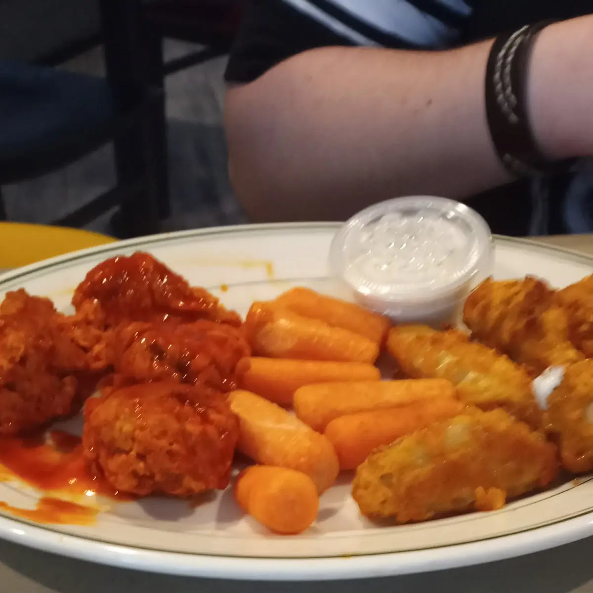 Hot and Plain Wings Combo