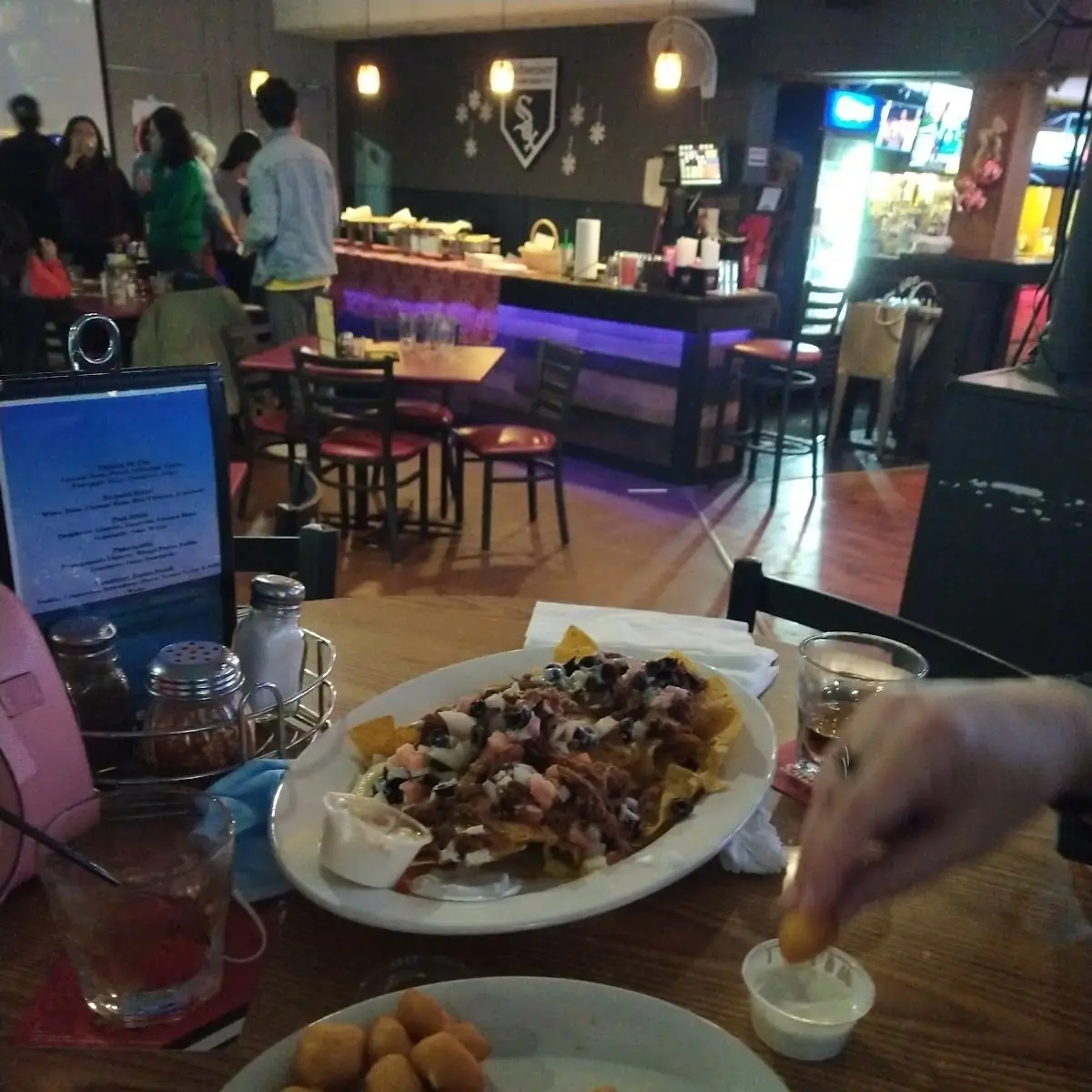 Pulled Pork Nachos and Fried Cheese Curds