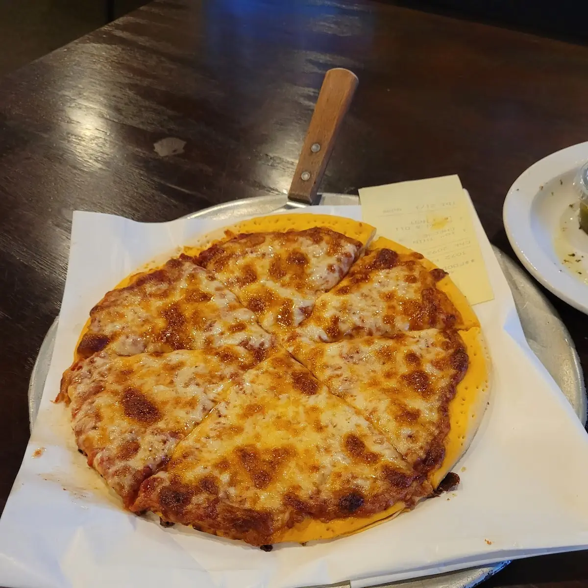 Thin Crust Cheese Pizza
