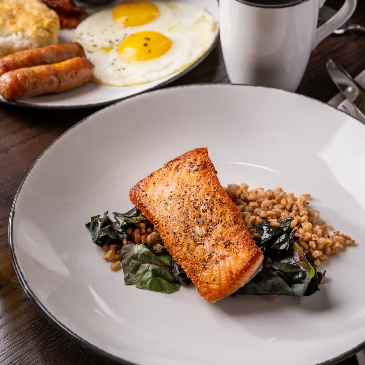 Pan Seared Faroe Island Salmon