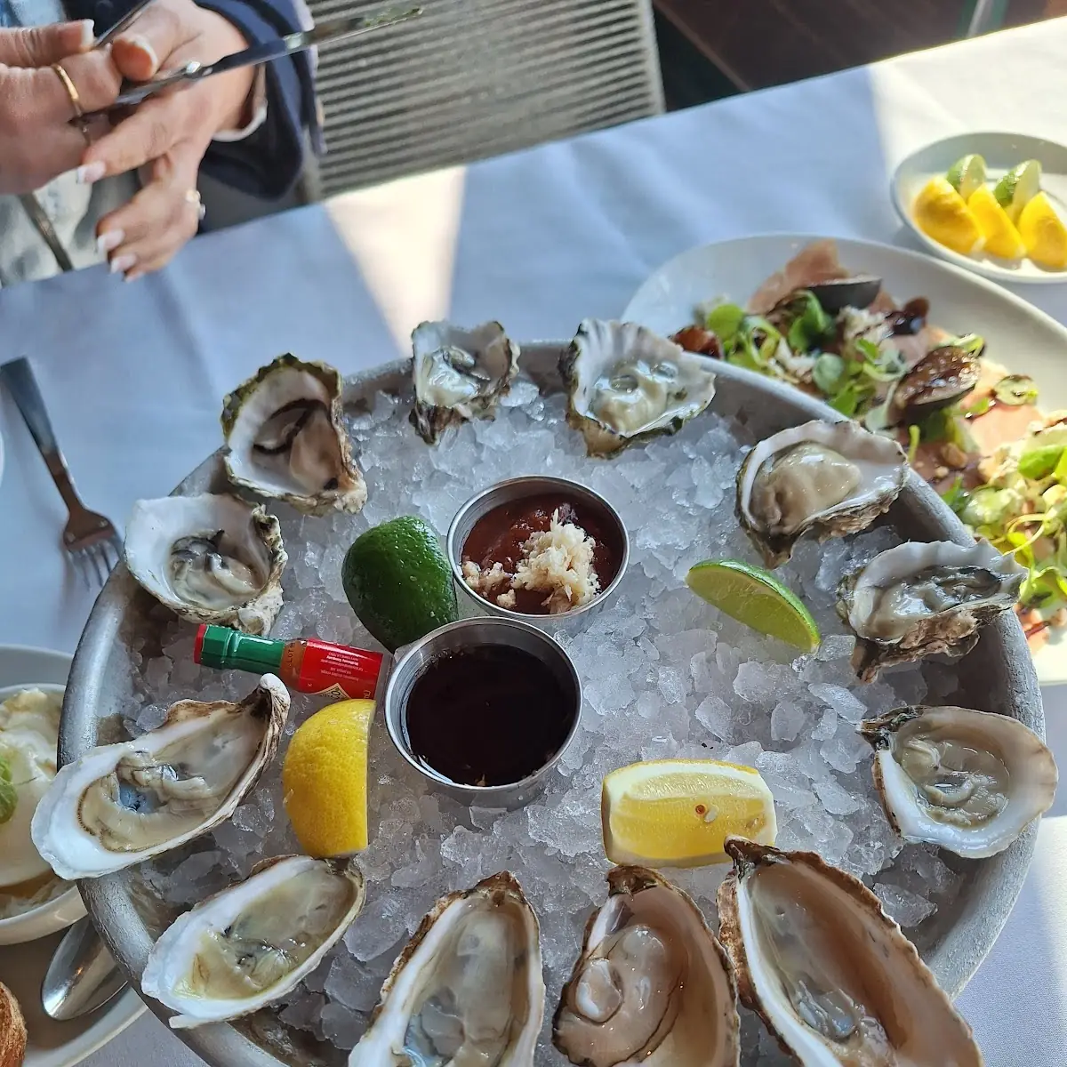 Raw Oysters on the Half Shell