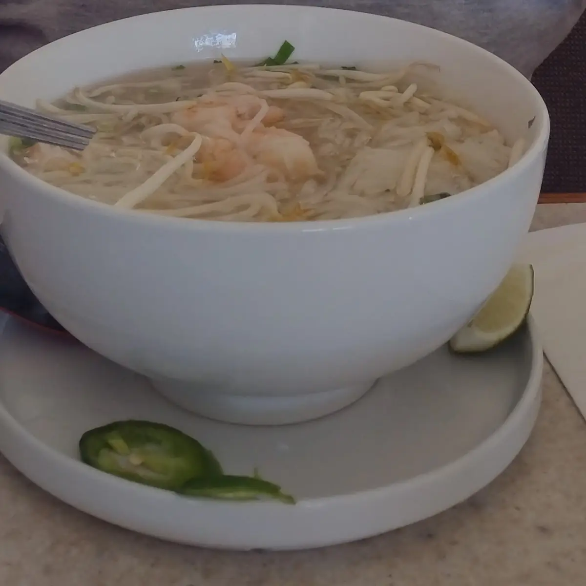 Shrimp Noodle Soup