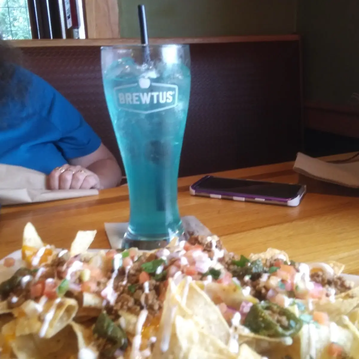 Salsa Verde Beef Nachos