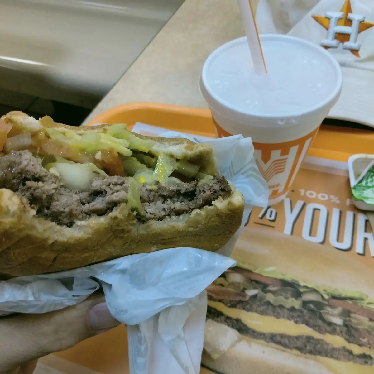Double Meat with Verde Salsa Delish