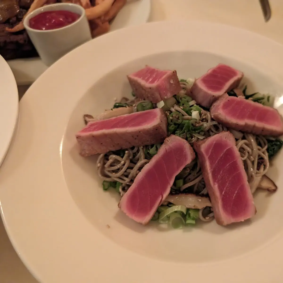Ahi Tuna Seared Rare