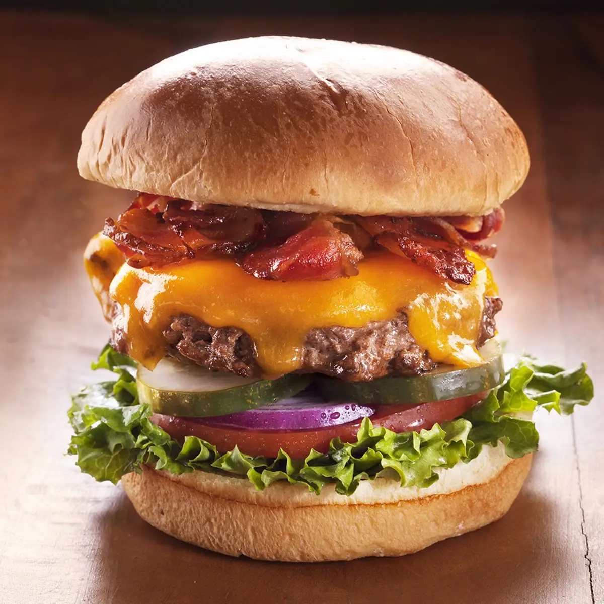 Char-Grilled Gourmet Burger