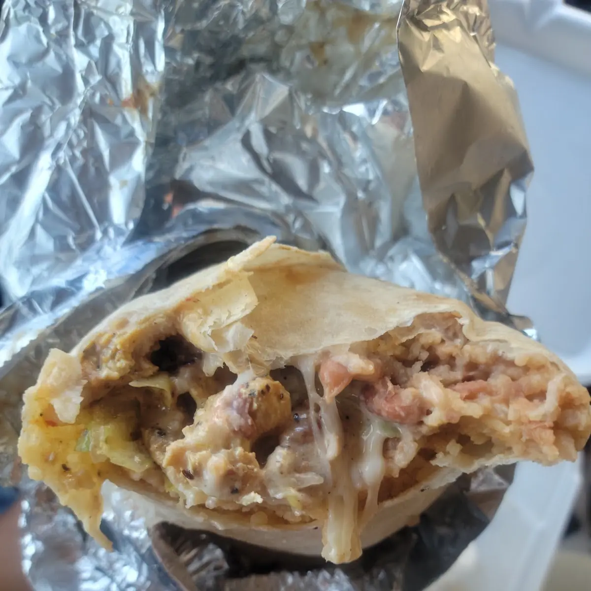 Grilled Chicken Burrito
