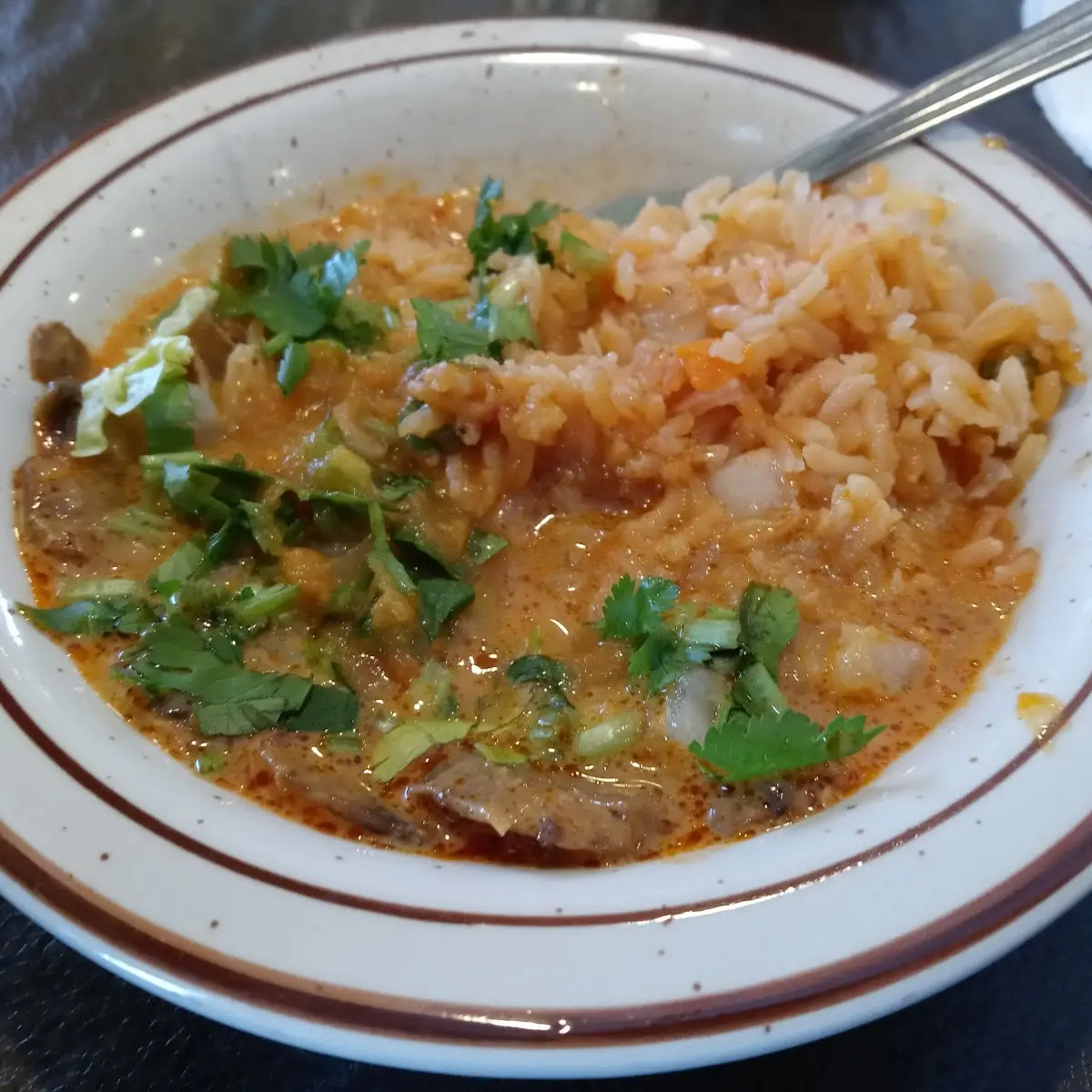 Rice and Refried Beans