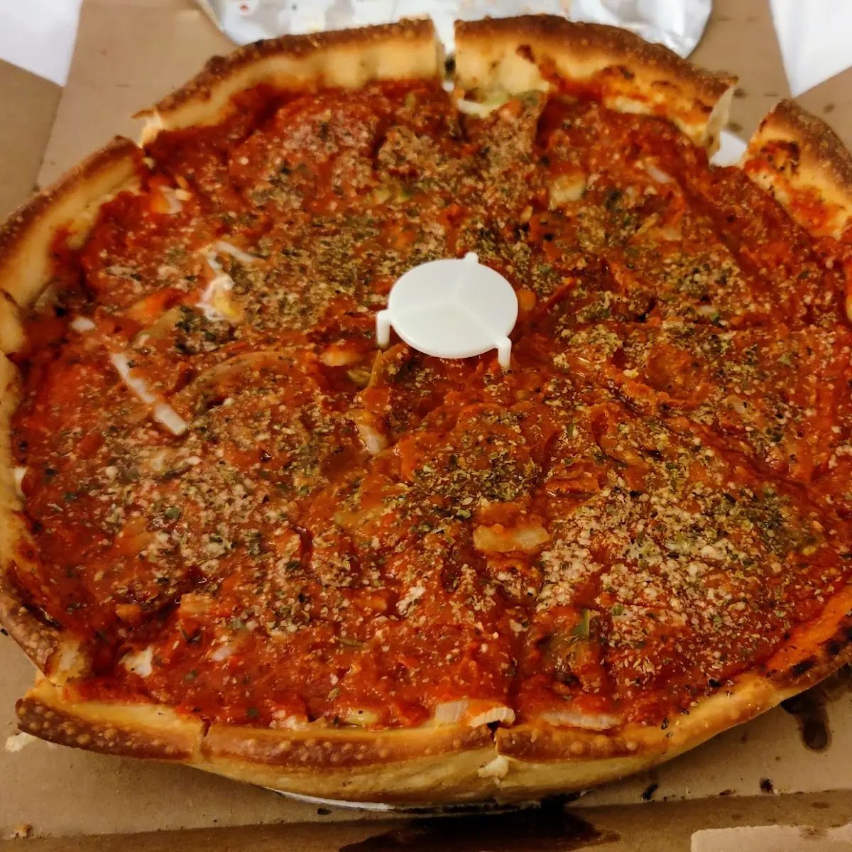 Supreme Chicago Style Pizza