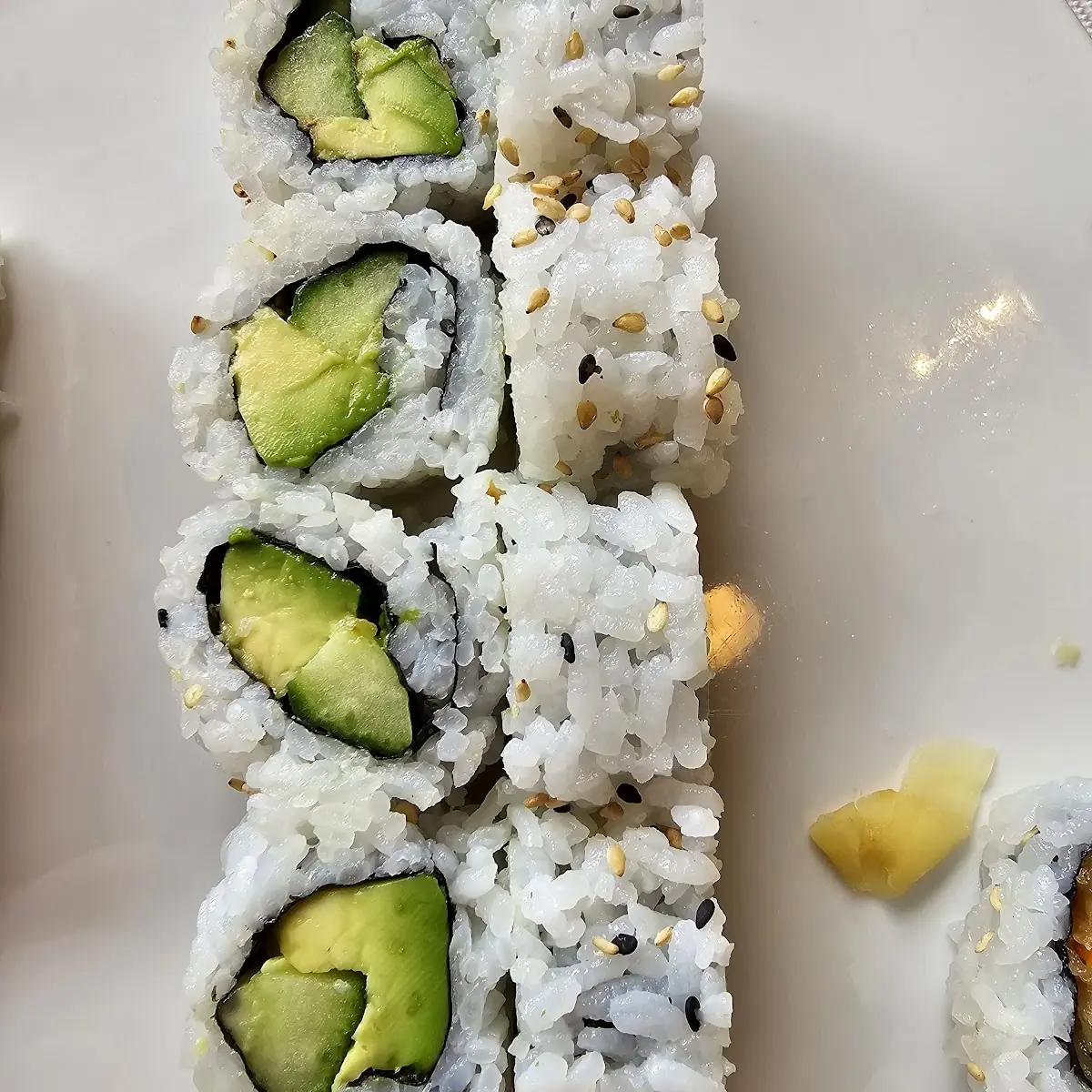 Cucumber and Avocado Roll