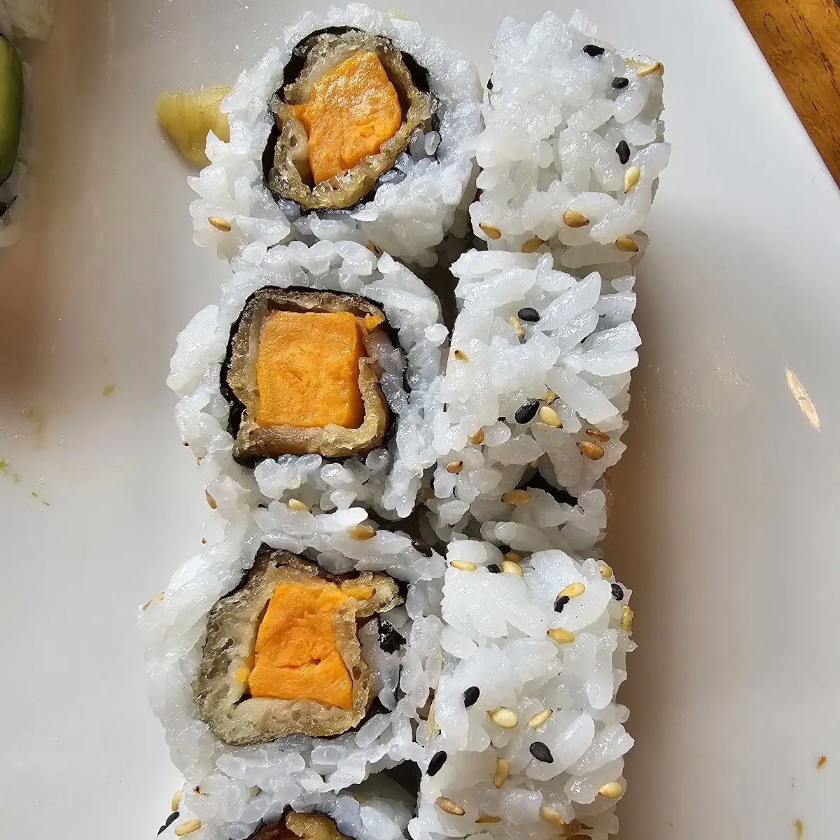 Yam Tempura Roll