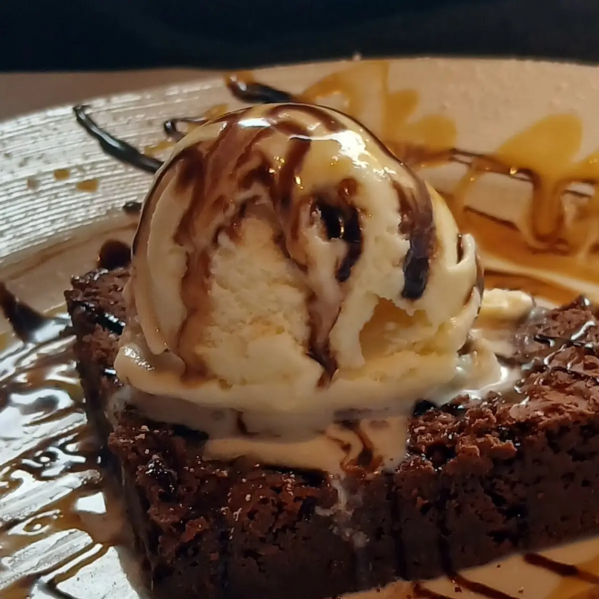 Brownie Sundae