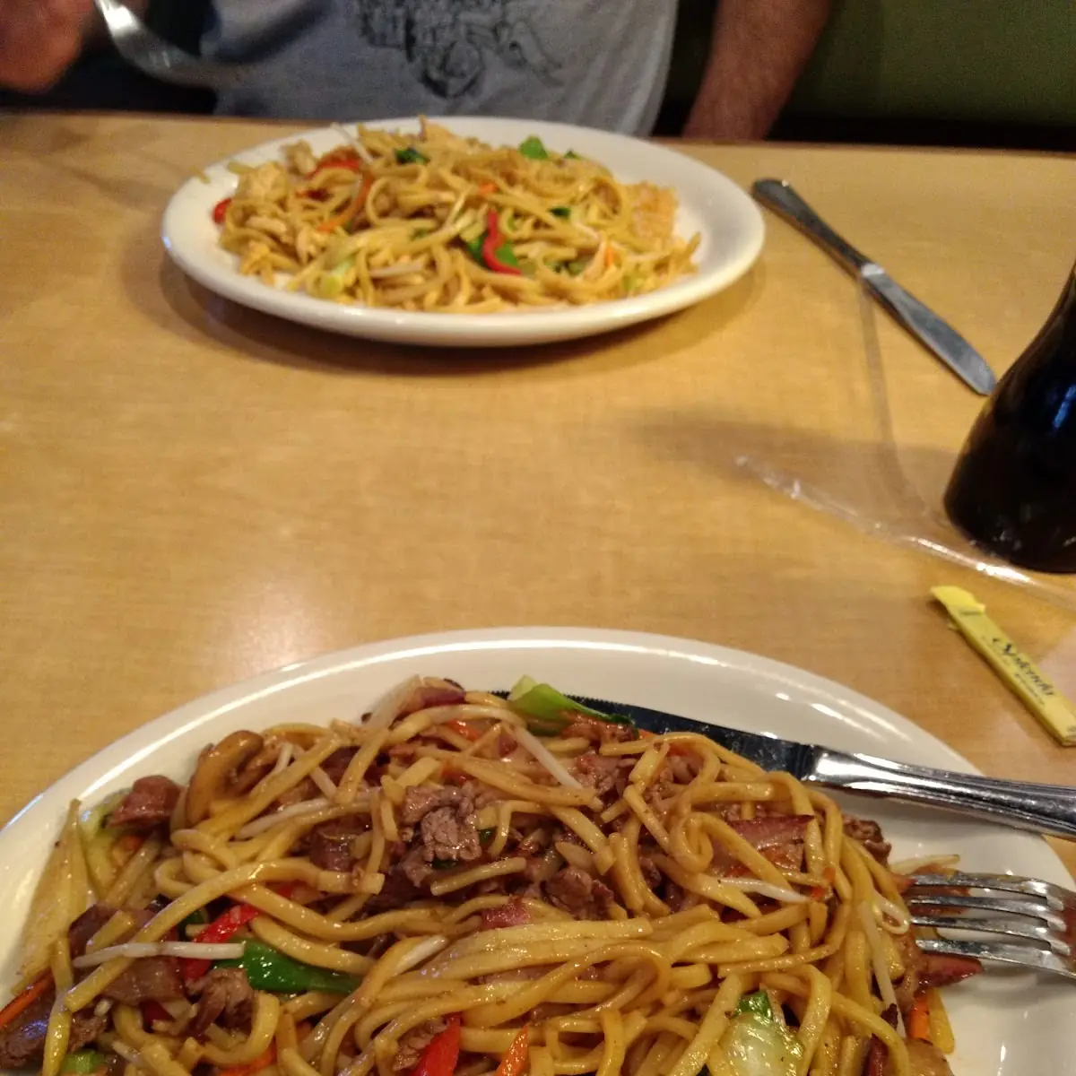Beef and Pork Lo Mein