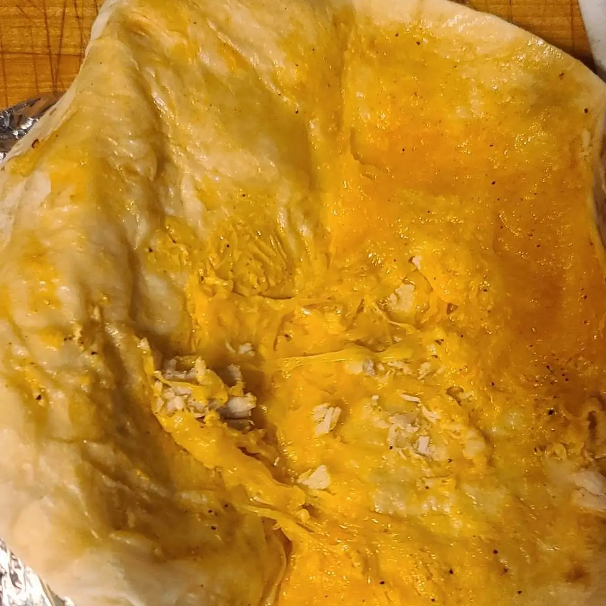 Supposed to Be a Chicken Wrap