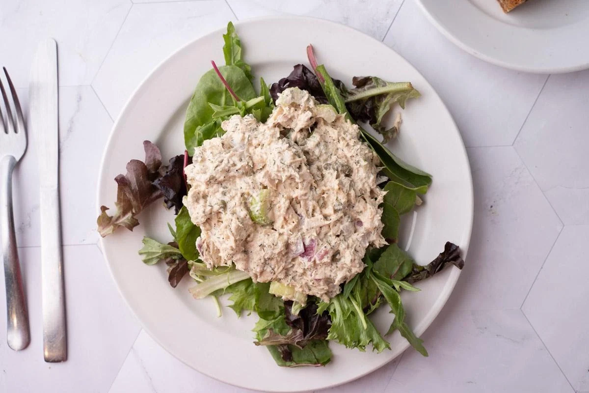 Lemon Dill Tuna Salad
