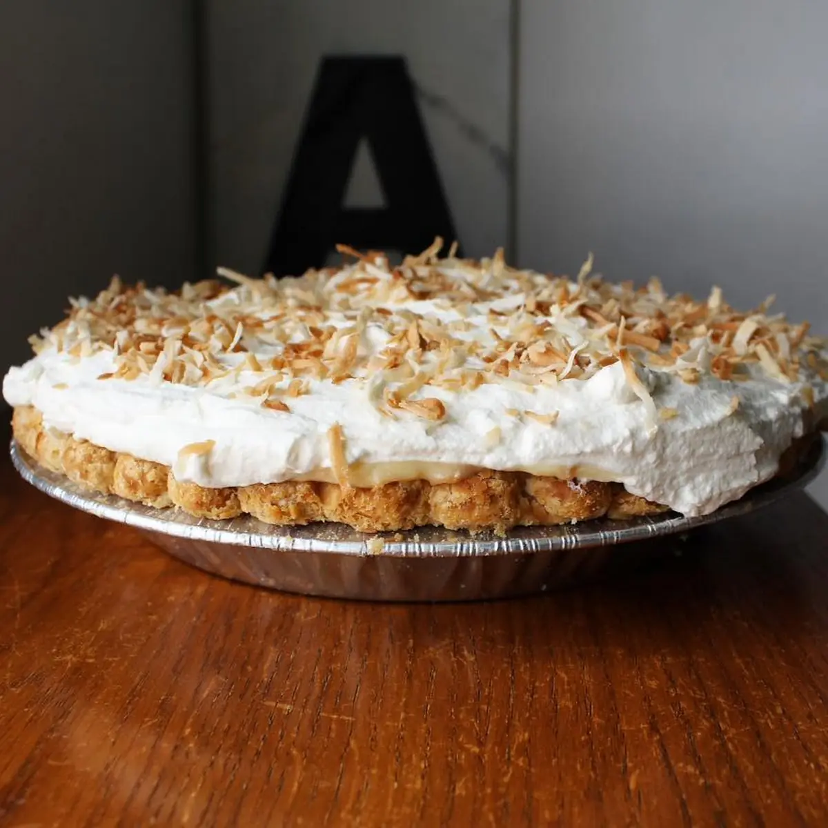 Toasted Coconut Cream Pie
