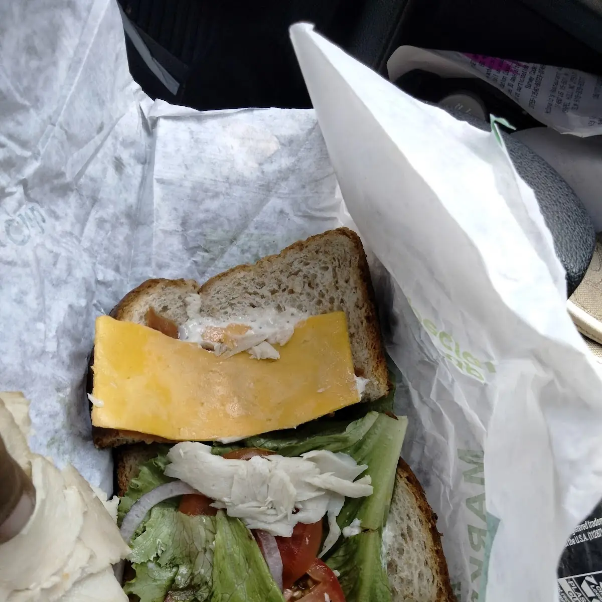 Turkey Bacon Ranch Sandwich