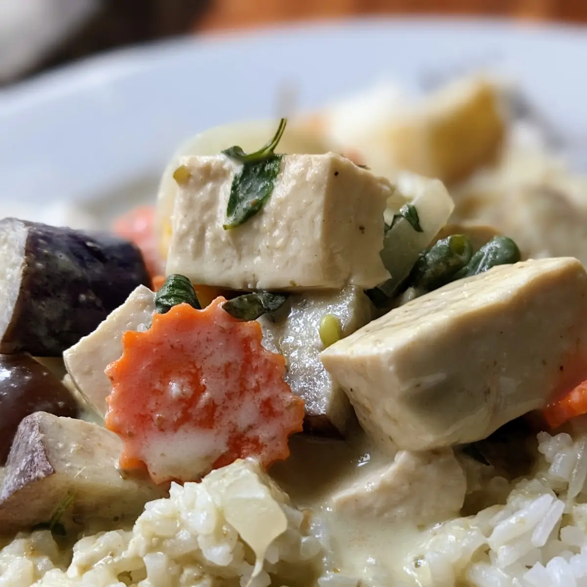 Green Curry with Tofu