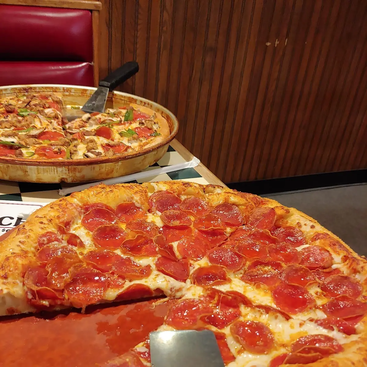 Pepperoni Lovers Stuffed Crust