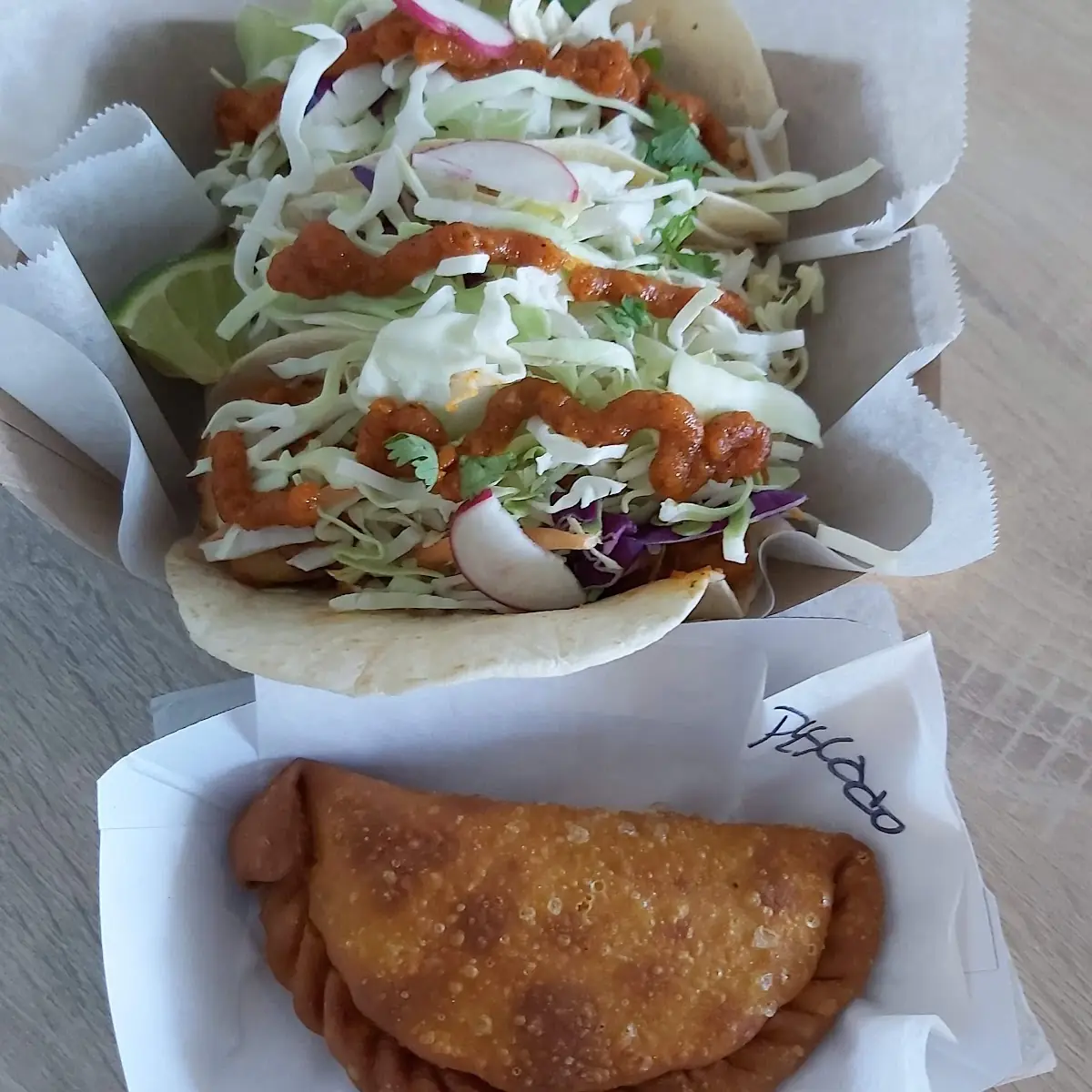 Fish Tacos & Fish Turnovers