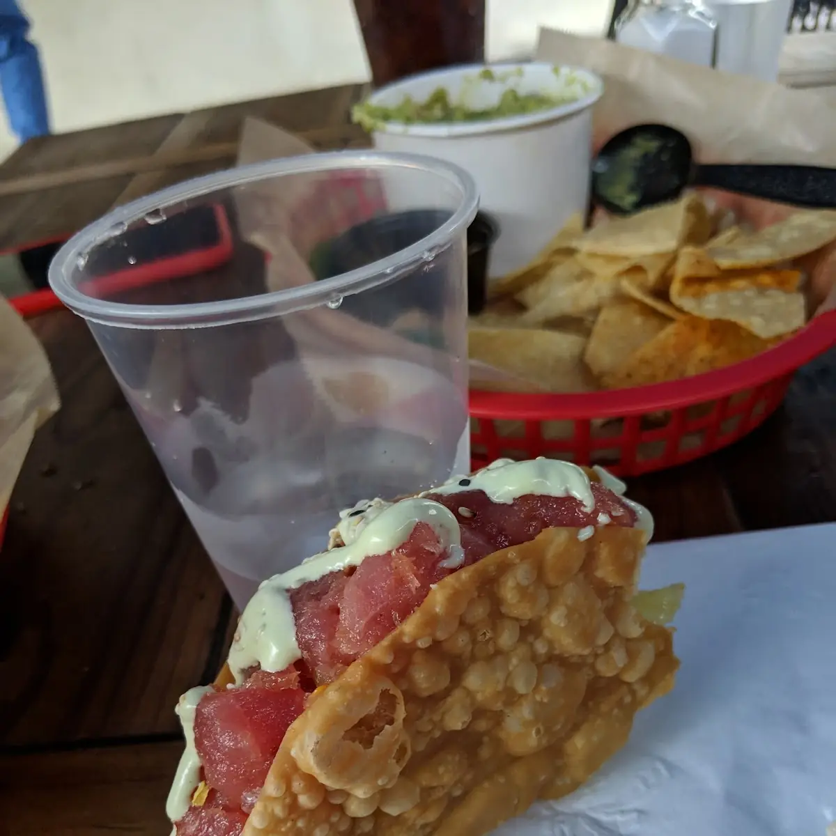 Ahi Poke Taco