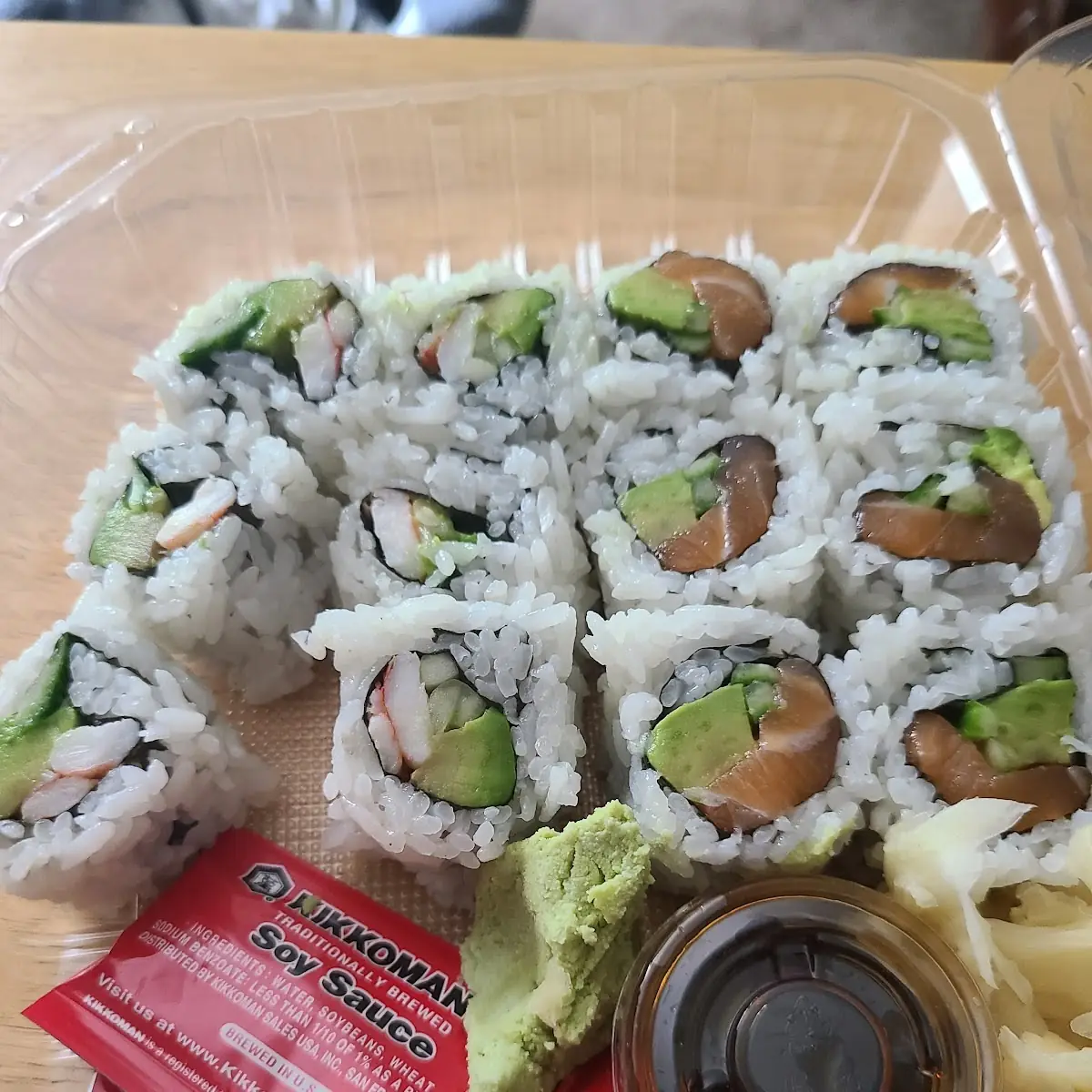 Alaska Roll and New York Roll