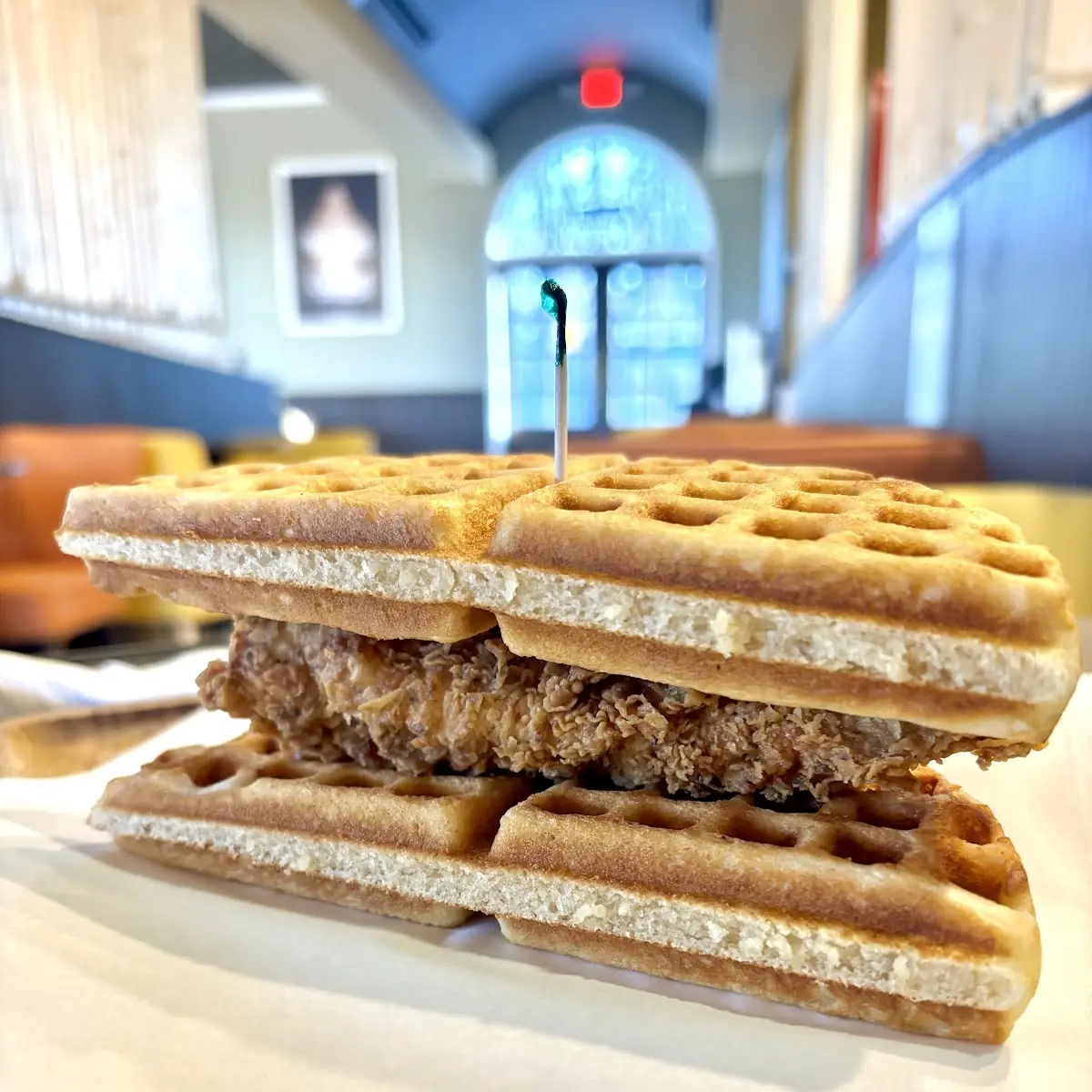Chicken Waffle Sandwich