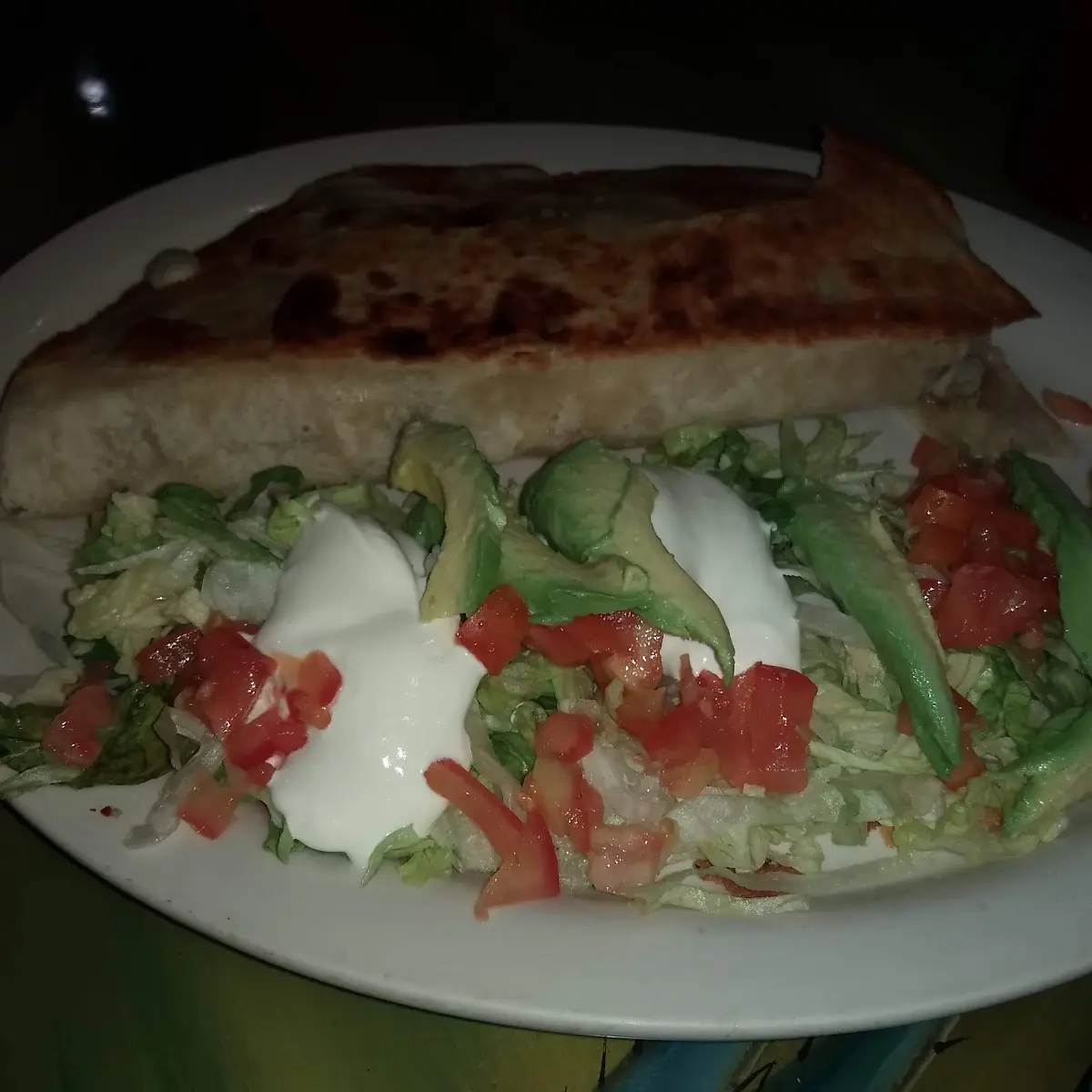 Chicken Mushroom Quesidllia