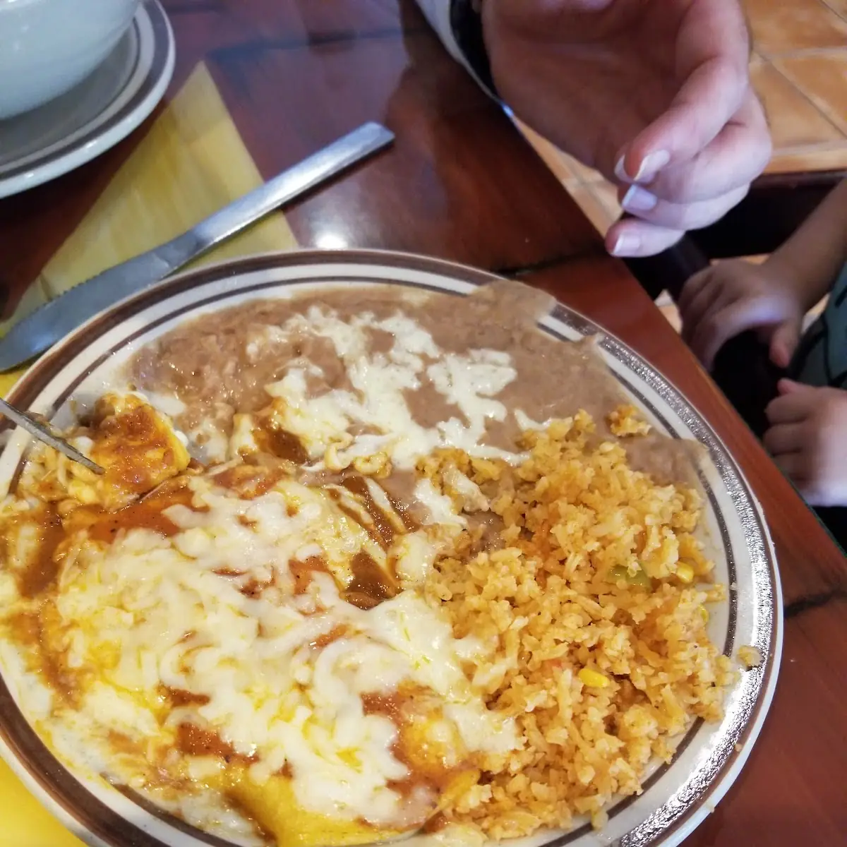 Enchilada Plate