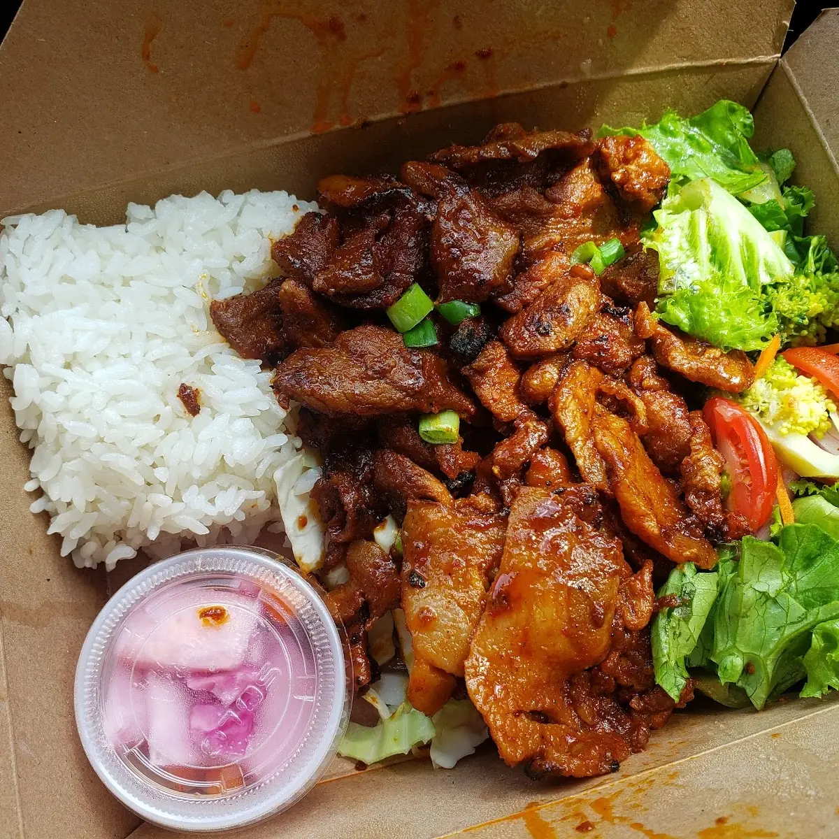 Korean BBQ Lunch Box